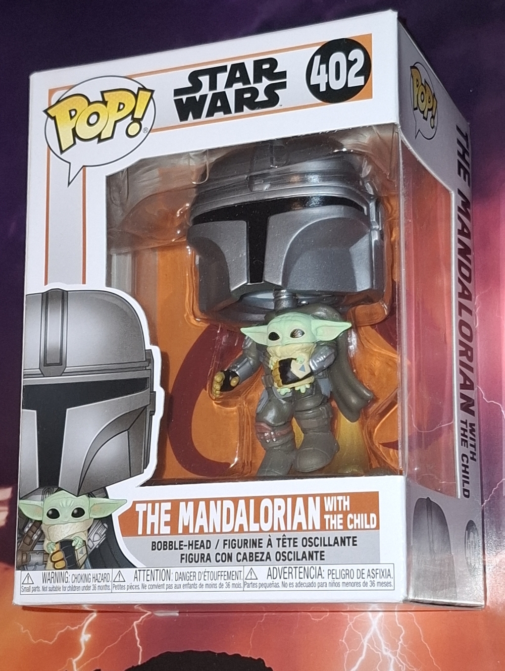 Funko Pop! Vinyl: Disney Star Wars The Mandalorian + The Child Bobble-Head #402